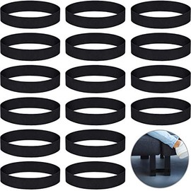 Outus Couch Sectional Connectors Sofa Couch Straps Sofa Rubber Band for Sliding Sofa, Black (8 Pieces)