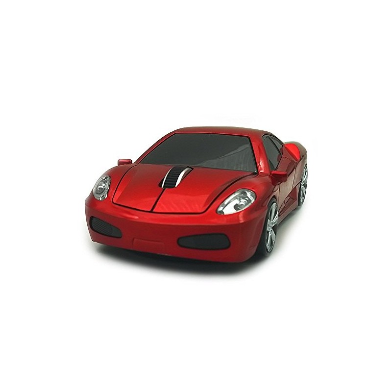 Wireless Car Mouse, TDRTECH 2.4GHz Optical Gaming Mouse Cool Sport