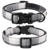 Lionet Paws Gird Dog Collar with Plastic Buckle, Cotton Fall