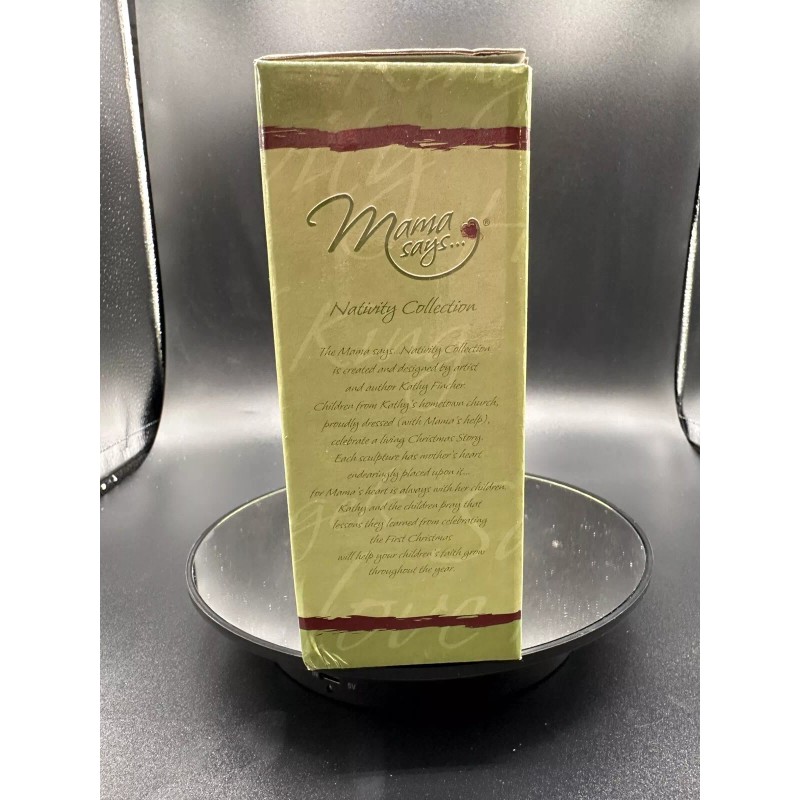 DEMDACO Mama Says Nativity Ornament Set Holy Virgin Mary Joseph