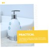 IWOWHERO Manual Lotion Dispenser 400ml Rocket Shape Soap Dispenser Sturdy