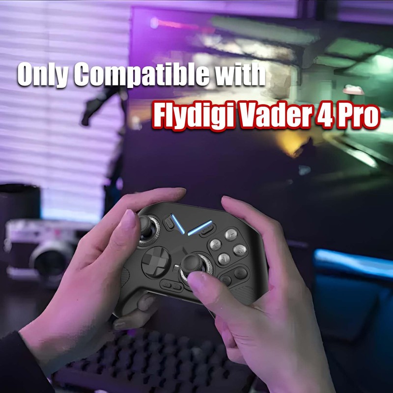 FIOPAZ for Flydigi Vader 4 Pro Silicone Case, Soft Skin