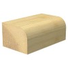 Trend CraftPro Guided Rounded Over Router Cutter Bit, 1/4 Inch