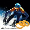 RmKbe 20pcs Ski Brake Retainers Snowboard Binding Rubber Bands Winter