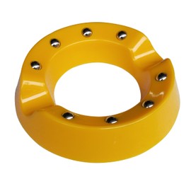 DDonglai DDonglai Rotating Bowling Ball Cup Holder with Bowling Towel Set, Bowling Ball Display Cup Holder with Bowling Towel, Spining Bowling Ball to Clear