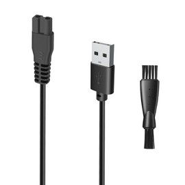 wotdmu USB Charging Cord for CEENWES Dog Clippers CWS-020 Model, 5V Charger Cable for Dog Clippers Charging, Replacement Charger Cable Line for Pet Hair Trimmer,3.3ft, 1 Cleaning Brush