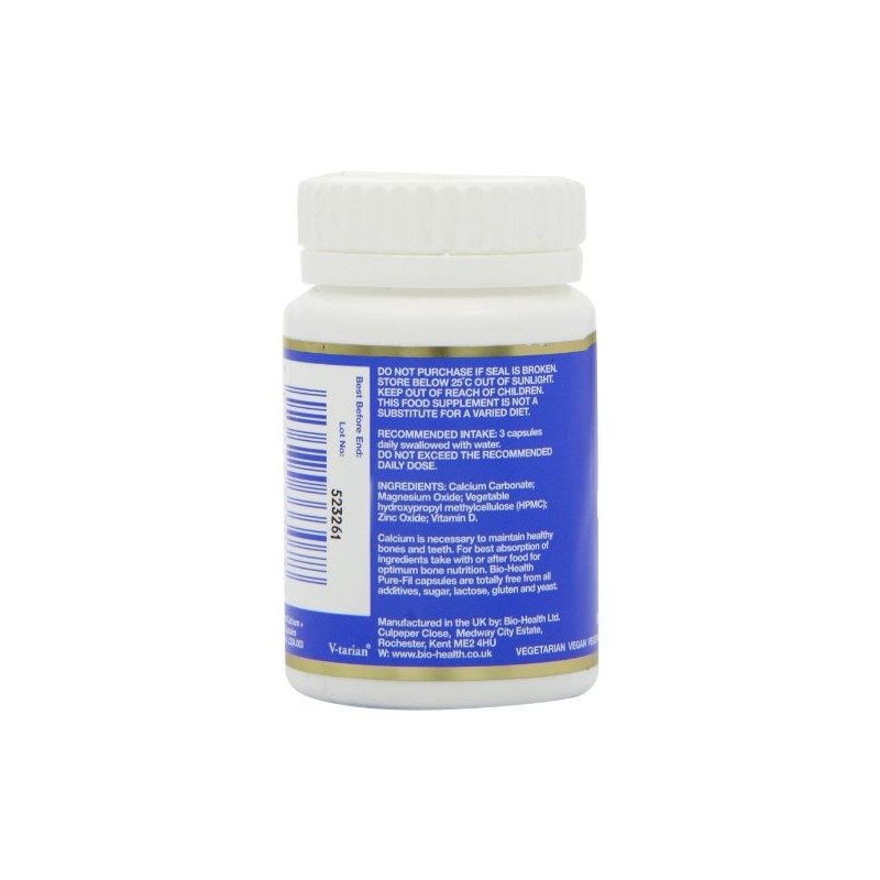 Bio-Health Extra Calcium 800mg, Bone & Teeth Support, 60 Capsules