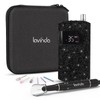 Lavinda Professional Electric Nail Drill Kit, 35000RPM Cordless Portable Machine