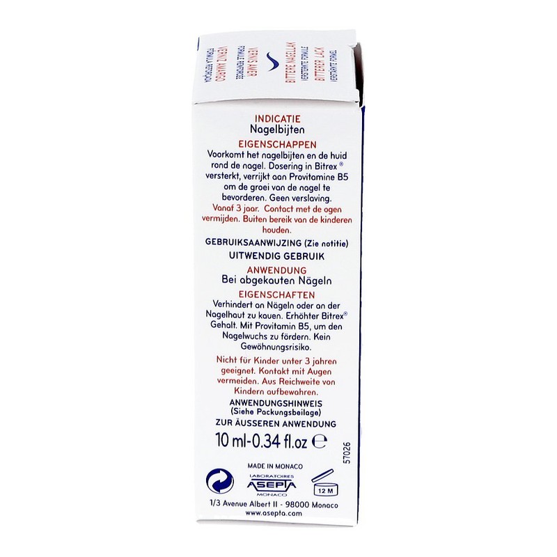 EcrINAL Bitter Nail Chewing Polish 10 ml