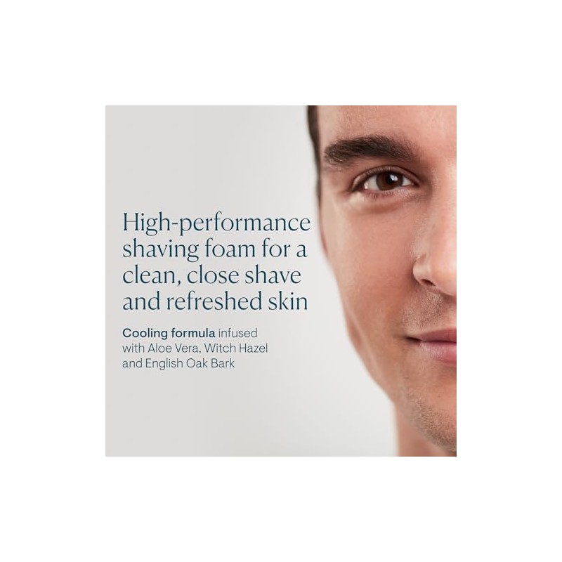 ELEMIS Ice Cool Foaming Shave Gel, Close-shave Foaming Gel for