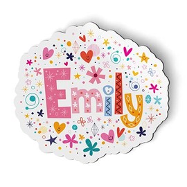 Emily Girl Name Cute Kid Lunchbox - 5.5" Magnet for Car Locker Refrigerator