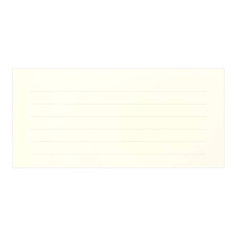 Midori 20447006 Single Brush Notebook, MD Cream, Set of 5