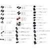 -OFF- Momentary 2-Circuit, 2-Contact Rocker Switch, Middle Off, Left and