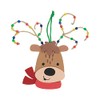 Fun Express Beaded Reindeer Antler Ornament Craft Kit, Makes 12
