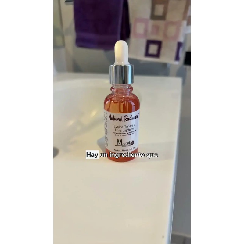 Eyelids Tenser & Ultra Lightener Natural Radiance De Marant