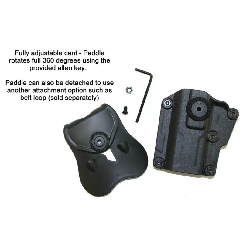 CYTAC Universal Level 2 OWB Pistol/Gun Paddle Holster w/ Quick