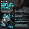 VIFSSG Electrolytes Gummies No Sugar, 120 Chewable Electrolyte Gummies with