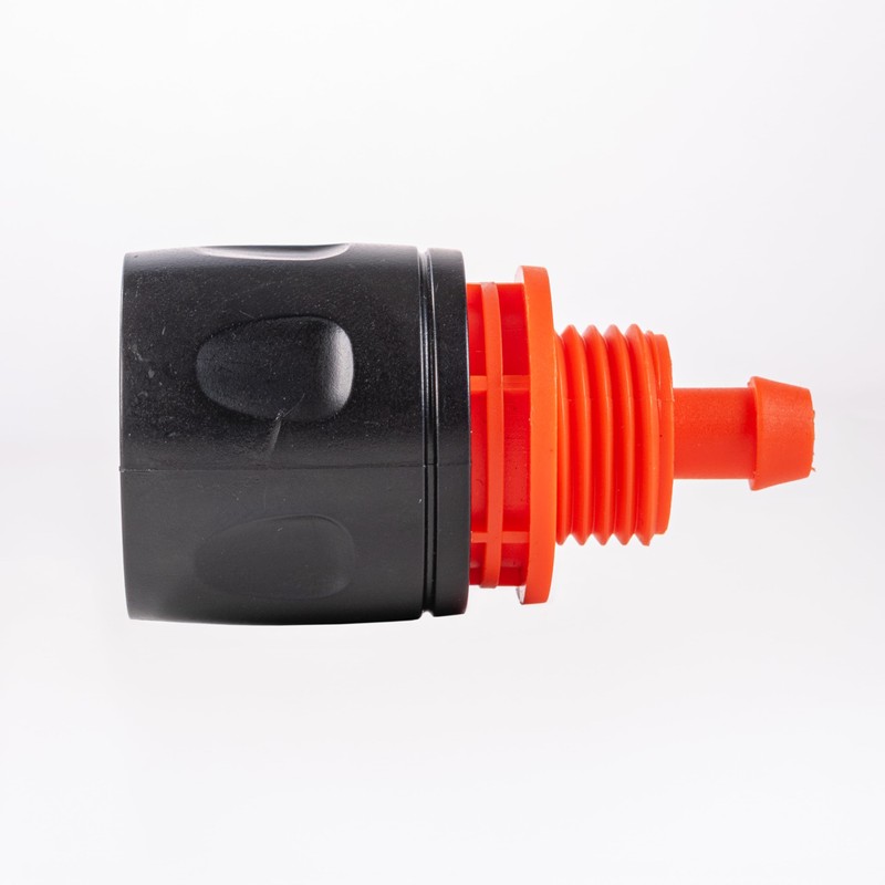 10mm Curly/Spiral Hose Replacement connectors (Pack of 2) Universal Click
