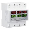 Over Under Voltage Protector 80A 3 Phase Auto Reset Voltage