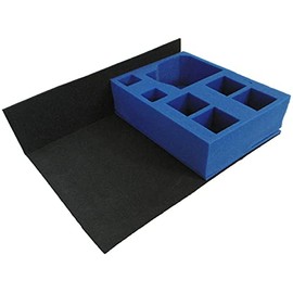 KR Multicase Tray for 1x T'au XV95 Ghostkeel, 4x XV8 Crisis Battlesuits and 2x T'au Drones (Stealth, Markerlight, etc)