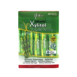 Nirvana Organics Xylitol Organic 40 Sachets 4 g