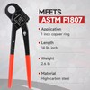 iCrimp Angle Head F1807 PEX Pipe Crimping Tool for Copper