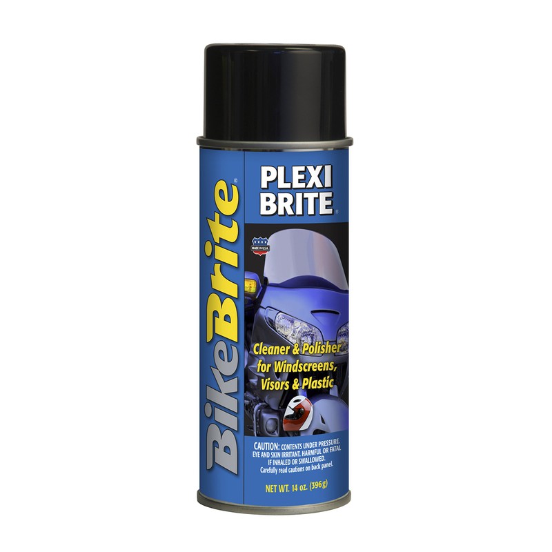 Bike Brite Plexi Brite Cleaner and Polisher, 14 oz, for