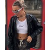LIKSMU - anteojos de sol envolventes de moda para mujeres
