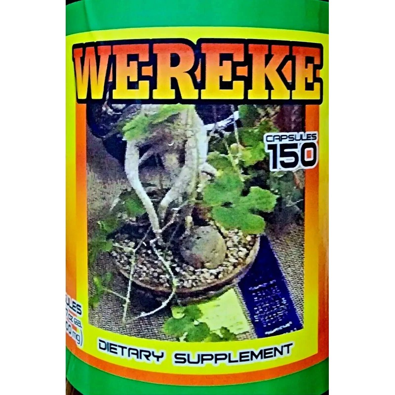 Vida Herbal (5) WEREKE 750 Capsules Wereque (Maximowisda Sonorae) 100%