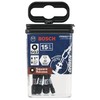 BOSCH ITDSQ2115 15 Count (Pack of 1) 1 In. Driven