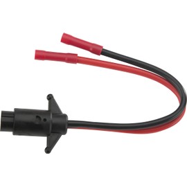 Attwood 14365-6 Heavy-Duty Trolling Motor Connectors 2-Wire 8-Gauge 12V Male Plug