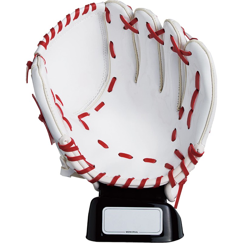 UNIX BX77-21 Baseball Glove Memorial Club (White x Red)
