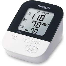OMRON Baumanómetro digital de brazo 7156T con Bluetooth y brazalete Intelli Wrap