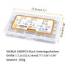 Flat Washers - VIGRUE 1080 Pieces Washers 11 Sizes A2-70