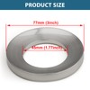 Bathroom Vessel Sink Mounting Ring Brushed Nickel Solid Brass Bathroom