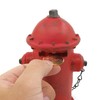 Ornerx Fire Hydrant Money Box Resin Piggy Bank 6"