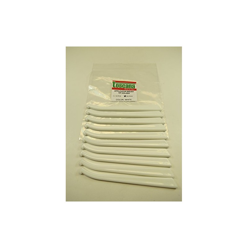 Brush Handle Applicator Tips Dental Replaceable Bended Kit /10 Pcs