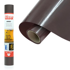 Siser® EasyWeed® Marrone, 30cm x 1mt, vinile termotrasferibile termoadesivo per personalizzare i tessuti, hobby creativi, certificato VeganOk e Oeko-Tex standard 100 classe I