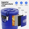 15.9QT Insulated Soup Container with Lid, 4 Gallon Commercial Food