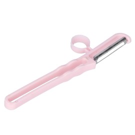 Stainless Steel Peeler,Fruit Peeler,Kitchen Food Peelers Graters for Potato Peeling (Pink)
