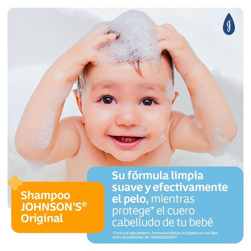 Shampoo Johnson's Baby Original 400 ml