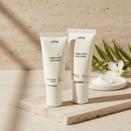 Ate Beauty Atte Sensitive Skin Inorganic Auto Mild Hypoallergenic Sun Cream 50ml+50ml / 아떼 민감성 피부 무기자차 순한 저자극 선크림 50ml+50ml