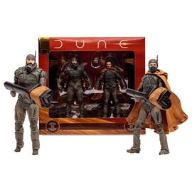 Lansay McFarlane Toys - Dune 2 - Stilgar and Shishakli - Gold Label - Collectible Figure & Accessories - Film Figures - from 12 Years