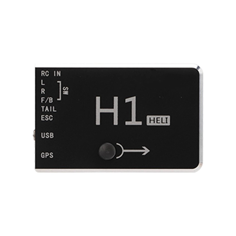 H1 Helicopter Flight Controller Short Cable Version with GPS Module