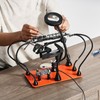 VEVOR Magnetic Helping Hands Soldering Station, 4 Arms Third Hand