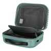 Roll Road India Adaptable Beauty Case Green 29x21x15 cms ABS