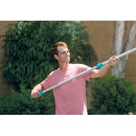 Intex 29055E 110in Telescoping Aluminum Pole for Above Ground Pool Maintenance