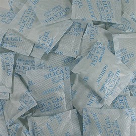 50 Packets 5 Gram Silica Gel Desiccant Pack Moisture Absorber Dehumidifiers (Ship from USA)