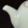 Small Ceramic Teapot, 9oz Tea Pot Chinese Tradition Kiln-changed Glaze