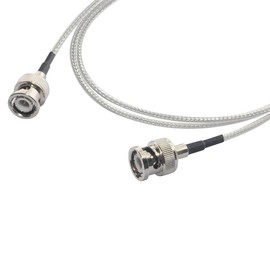 MOKOSE 3.3Ft(1M) Coaxial Cable,3G HD-SDI Cables 75 Ohm BNC Male to BNC Male Silver-plated Coax Cable